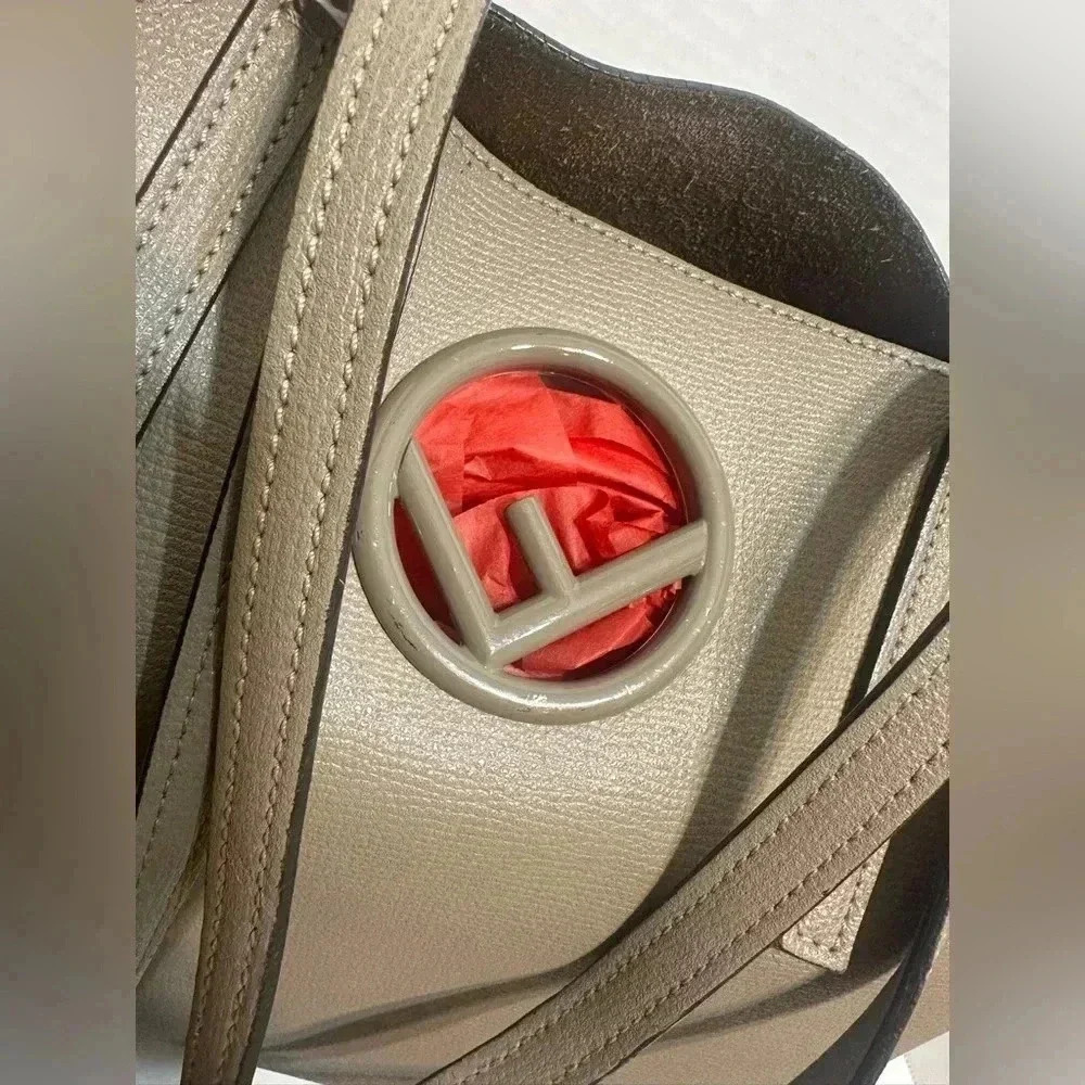 Authentic Fendi tote! Such a cute travel bag, but not bulky. Super trendy! W/COA - Picture 6 of 16